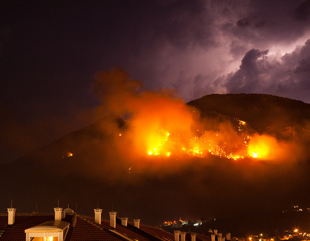 balkan forest fires